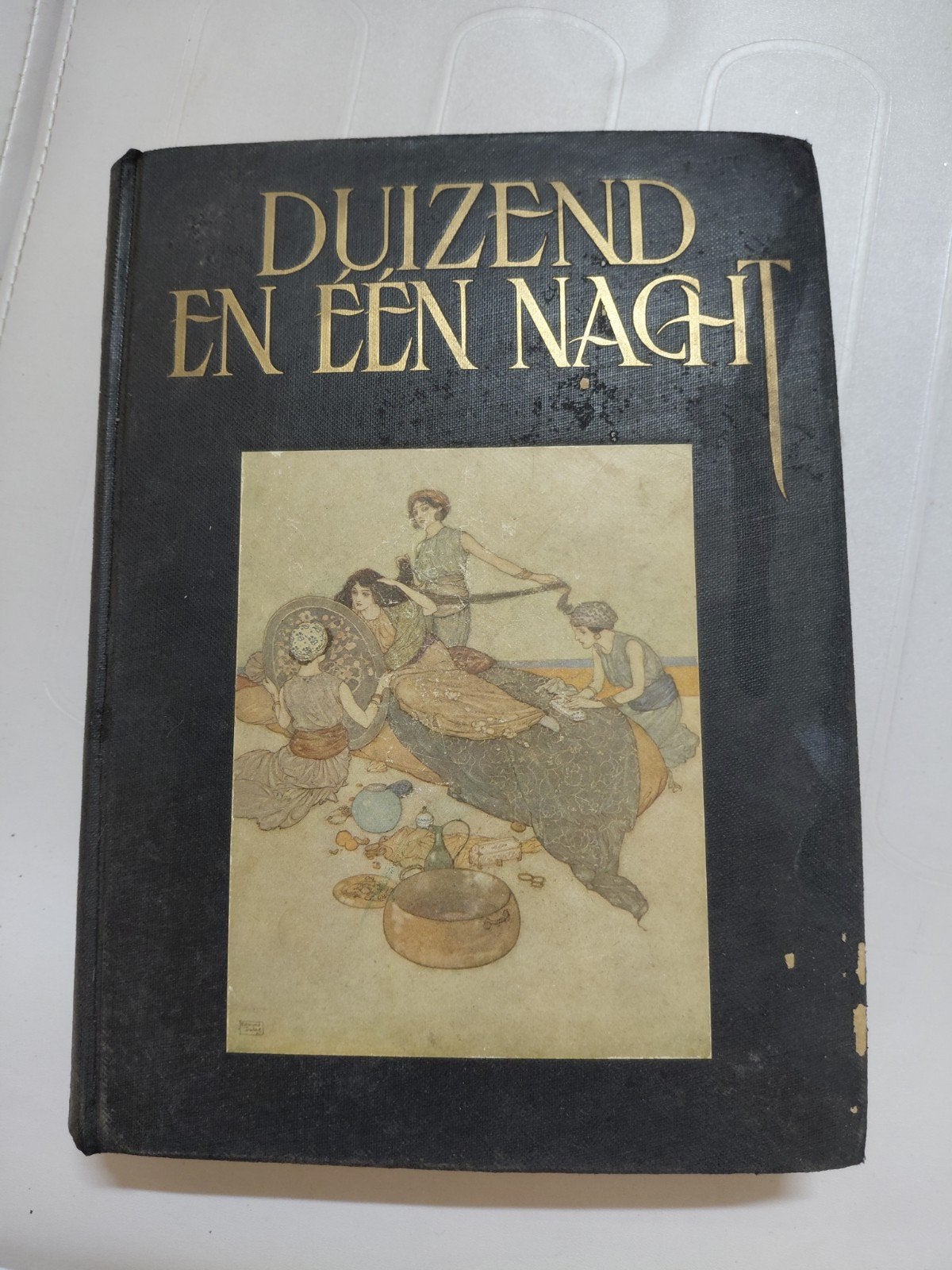 DUIZEND EN ÉÉN NACHT - Arabische Vertellingen (1939), Boeken, Ophalen of Verzenden, Gelezen, M. A. L. Cuypers, Edmund Dulac, Nederland