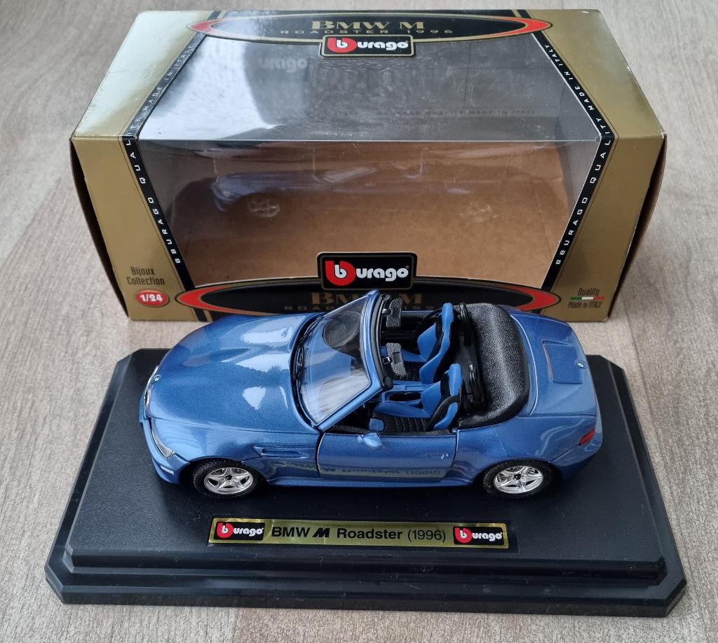 Bburago BMW M 1:24, Ophalen of Verzenden, Zo goed als nieuw, Auto, Bburago