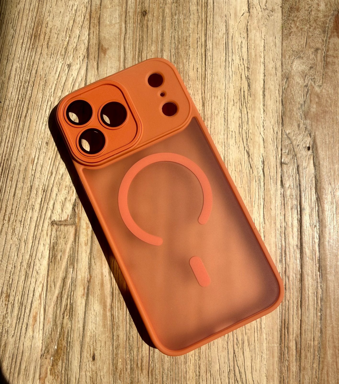 💎iPhone 17 Pro Max MagSafe Hoesje Oranje  COMPLETE SET💎, Telecommunicatie, Ophalen, IPhone 17, Oranje, Nieuw