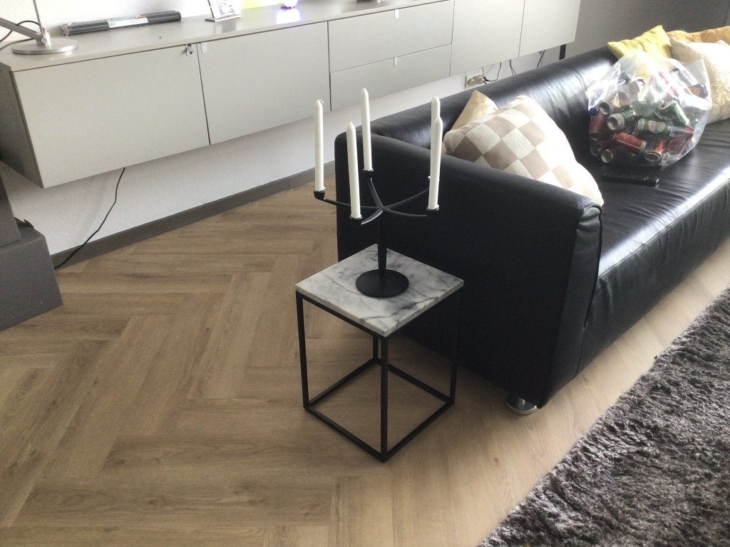 bijzet tafel marmer blad, Ophalen, Minder dan 55 cm, Vierkant, Zo goed als nieuw