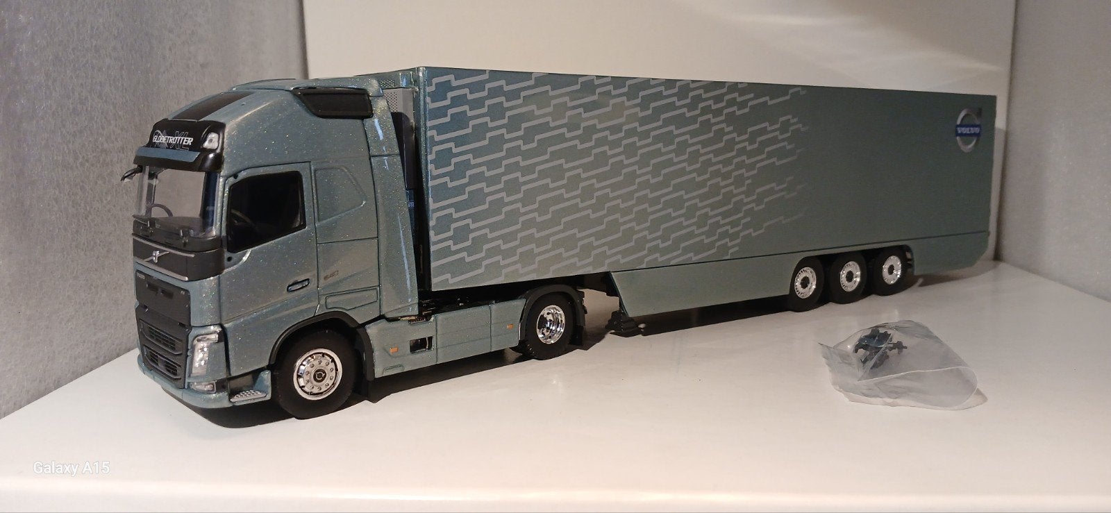 Tekno.Volvo demo model.1:50, Hobby en Vrije tijd, Ophalen of Verzenden, Zo goed als nieuw, Bus of Vrachtwagen, Tekno