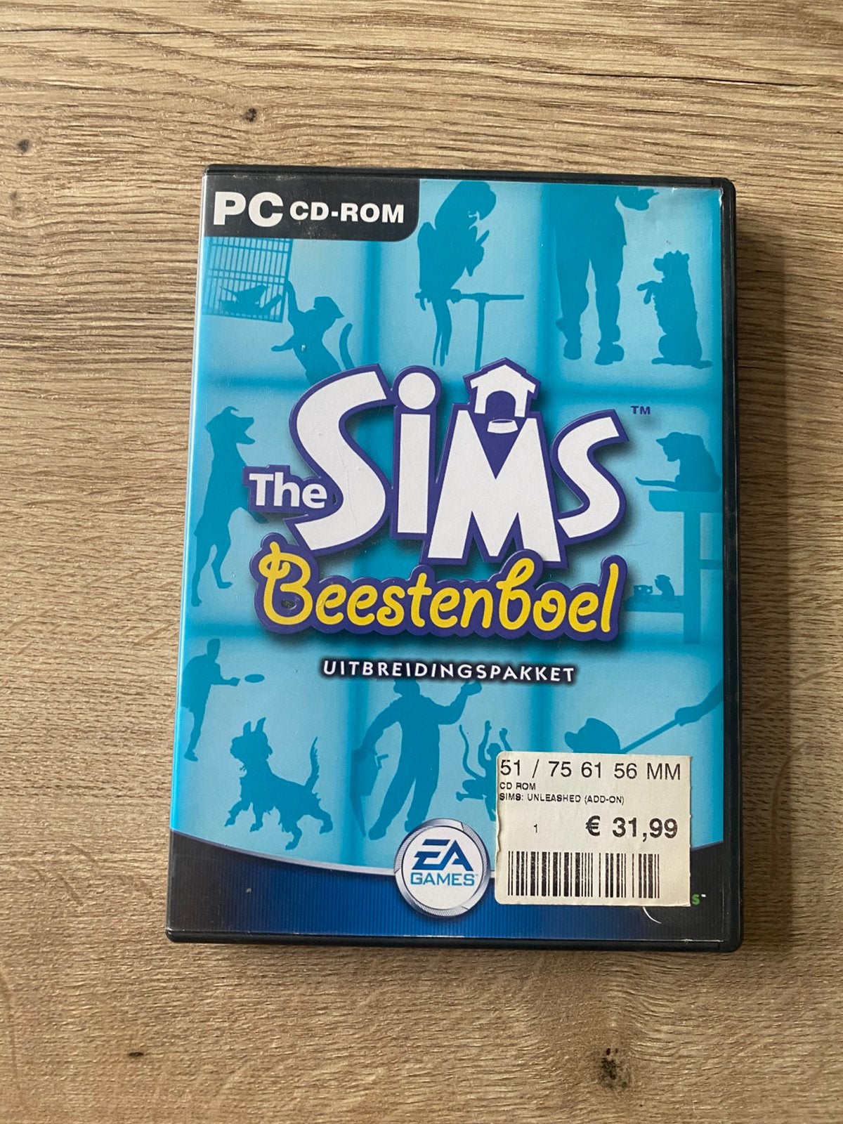 The Sims Beestenboel – PC CD-ROM – 2 CD’s – Nederlands, 1 speler, Ophalen of Verzenden, Zo goed als nieuw, Vanaf 12 jaar