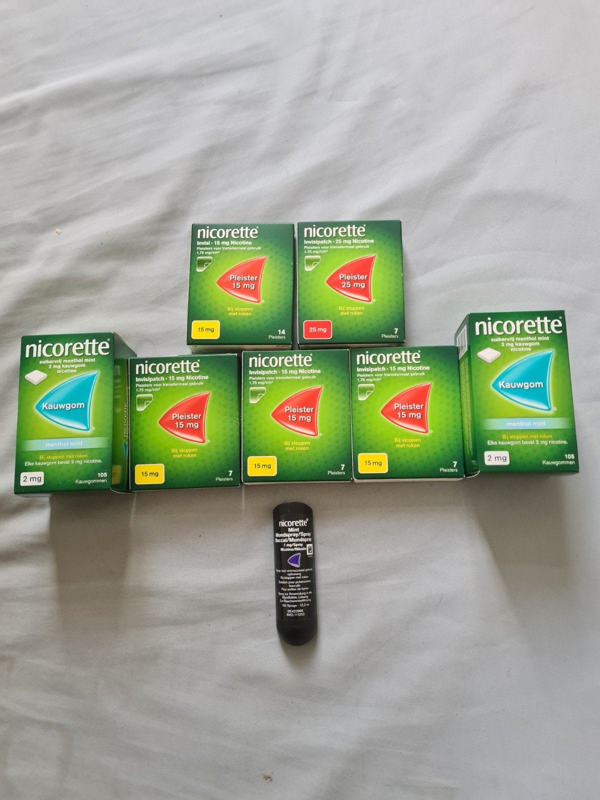 Nicorette Stop met Roken Producten - Diverse Varianten, Ophalen of Verzenden, Nieuw, Overige typen