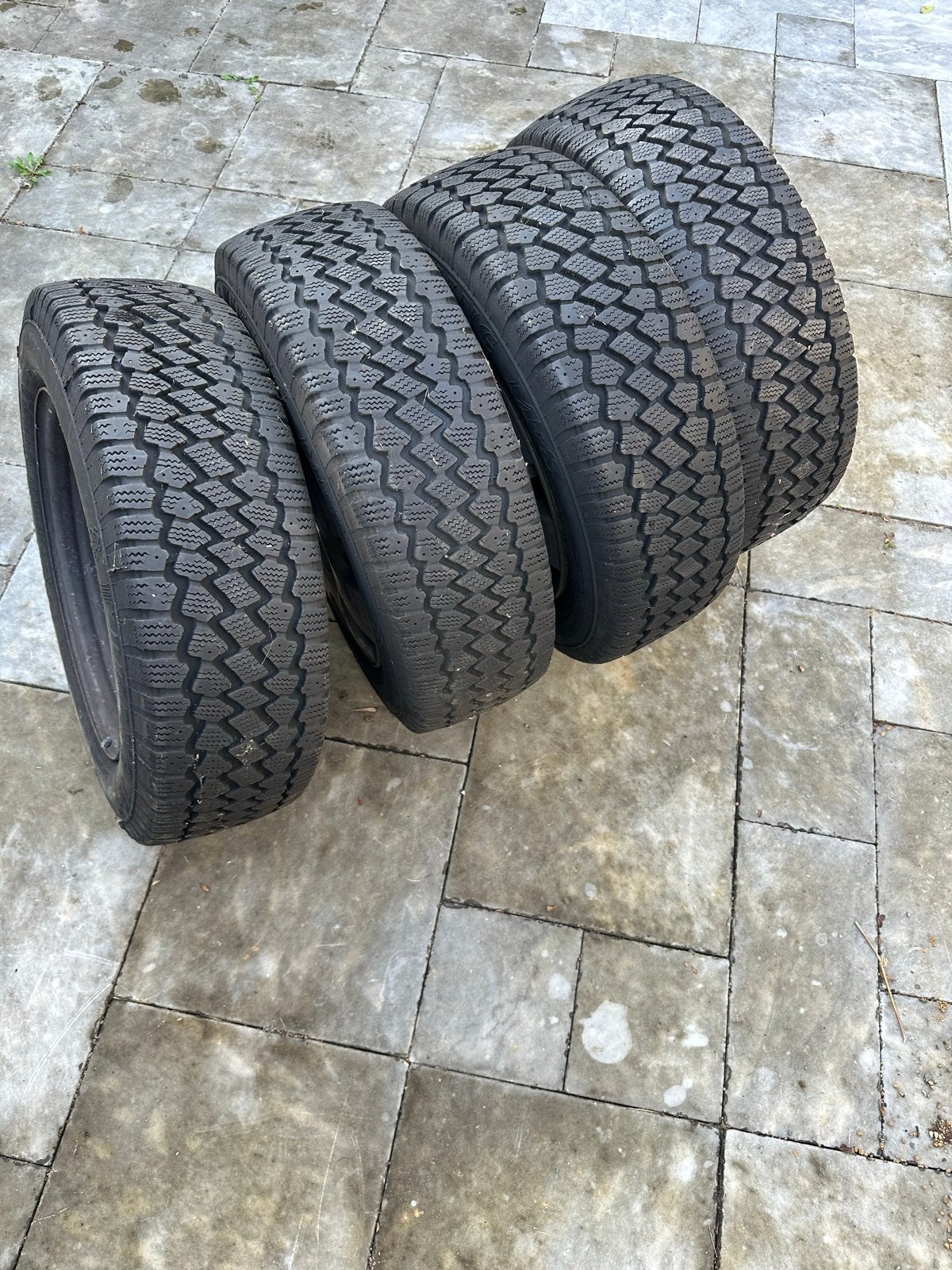 Vw Transporter T5 T6 T6.1 Winter Banden Set, Ophalen, 16 inch, Banden en Velgen, Bestelwagen