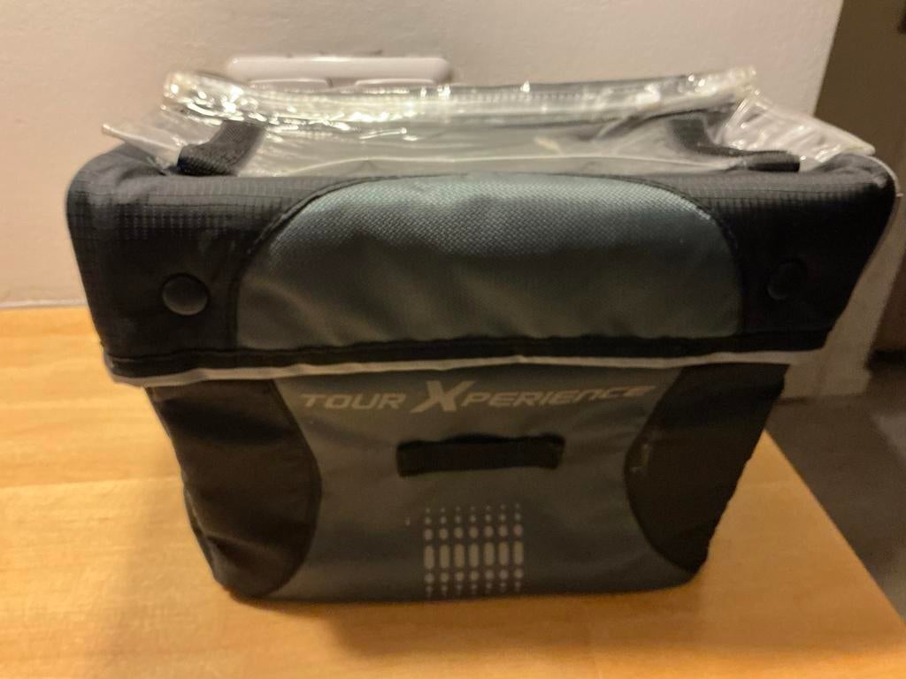 ANWB Fietsstuurtas met Schouderband - Zwart, Fietsen en Brommers, Fietsaccessoires | Fietstassen, Ophalen, Gebruikt