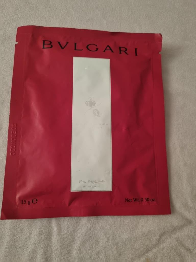 ZeldzaamBvlgari Eau Parfumée au thé rougeTheezakje voor bad, Ophalen of Verzenden, Nieuw