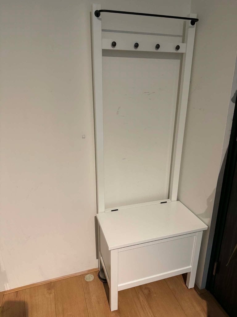 IKEA HEMNES storage bench, Ophalen, (Half)hoge kast, 50 tot 100 cm, Zo goed als nieuw