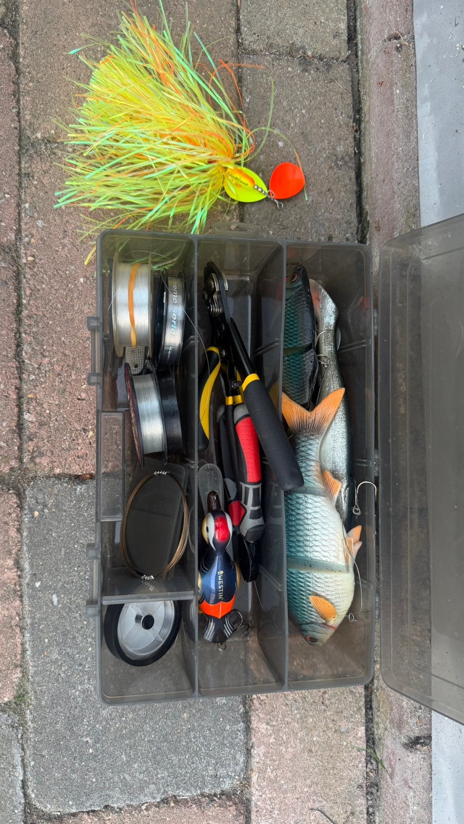 Diversen kunstaas, haken, dobbers enz. Rozemeijer, Watersport en Boten, Ophalen, Gebruikt, Overige typen