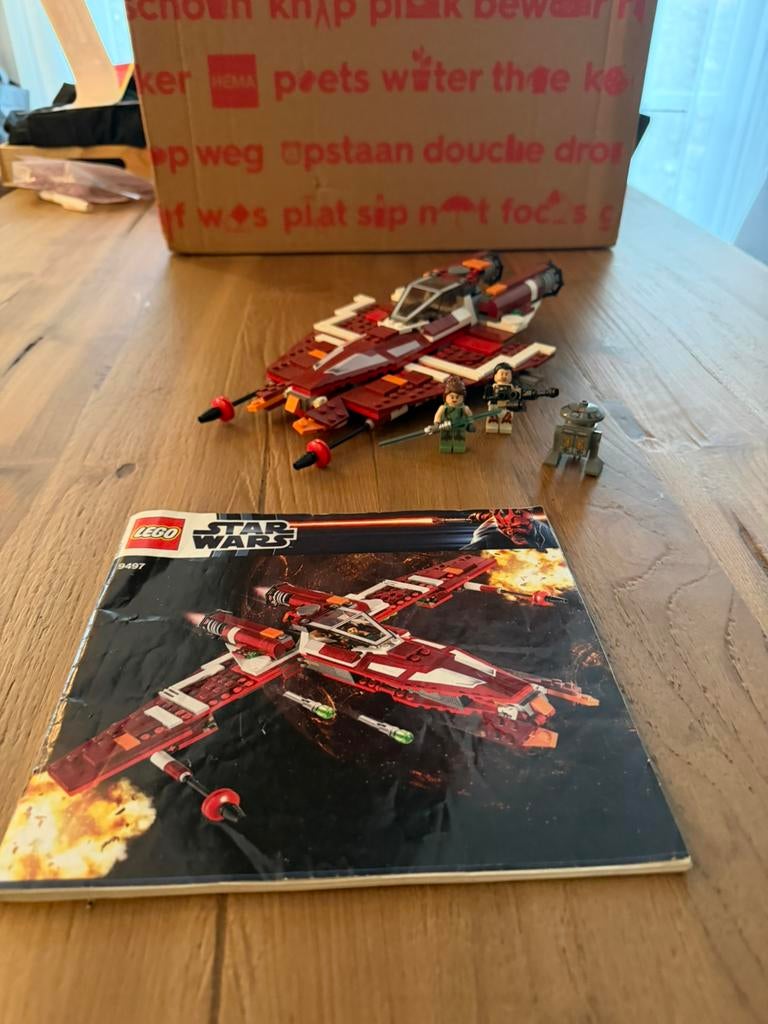 Lego starwars 9497 Republic Striker-class Starfighter comple, Kinderen en Baby's, Speelgoed | Duplo en Lego, Star Wars, Lego, Ophalen of Verzenden