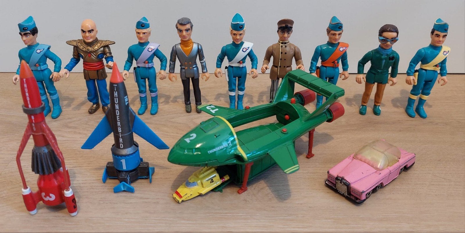 Thunderbirds, FAB1, Matchbox poppetjes (Scott en Virgil), Verzamelen, Speelgoed, Ophalen of Verzenden, Nieuw