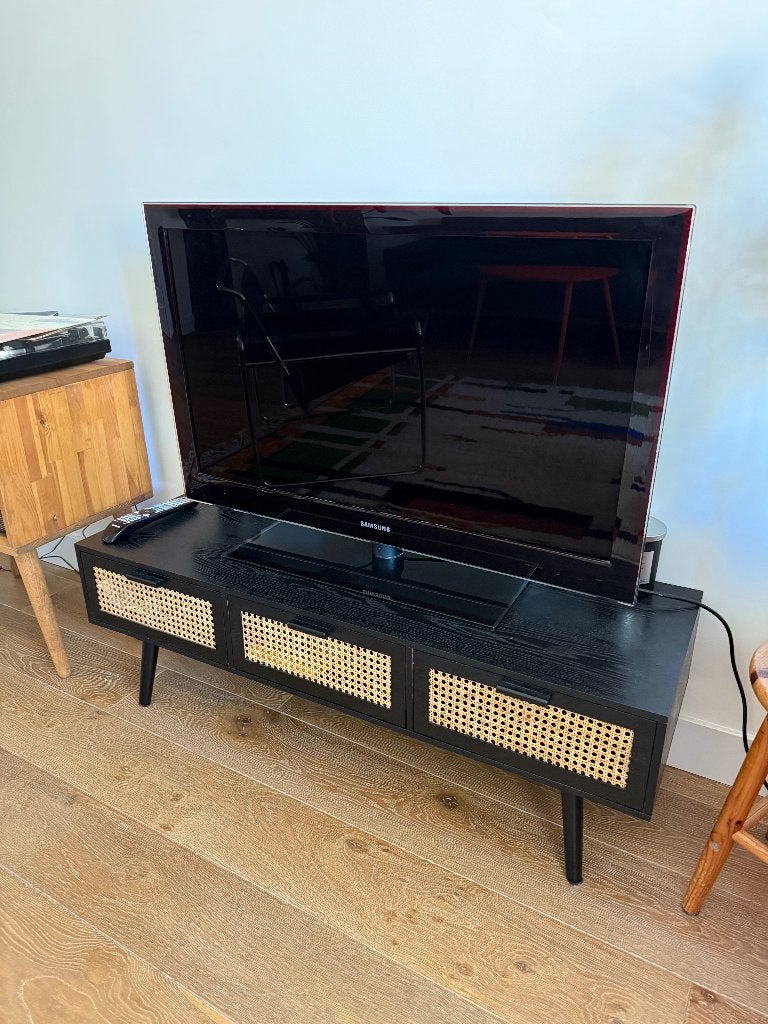 Televisiemeubel TV mebuel Pierre Jeanneret Stijl, Ophalen, Overige materialen, 100 tot 150 cm, Zo goed als nieuw