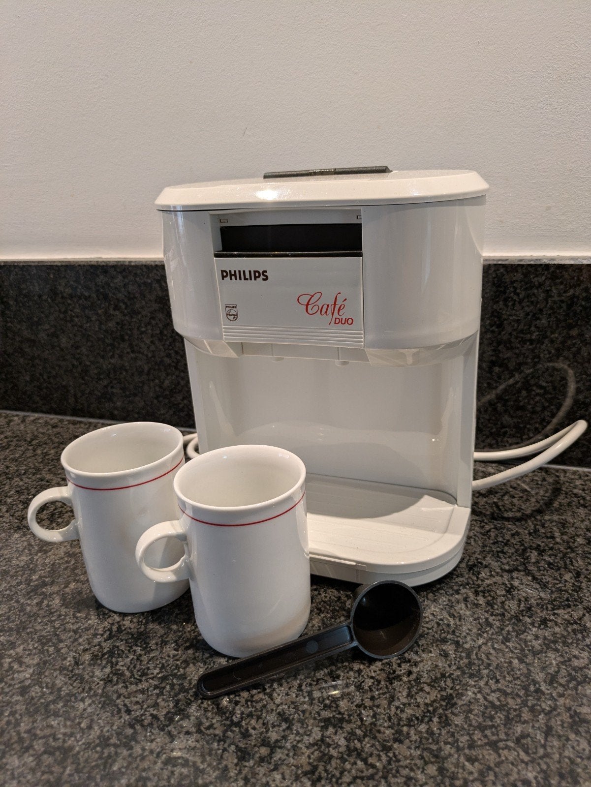 Vintage Philips Café Duo HD 5190/A koffiezetapparaat, Witgoed en Apparatuur, Gebruikt, Koffiemachine, Gemalen koffie, Ophalen of Verzenden