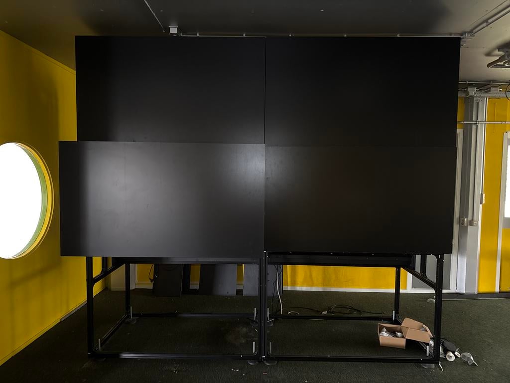 Professionele projectiewand / simulator systeem, Ophalen, Ntb, Overige typen, Ntb