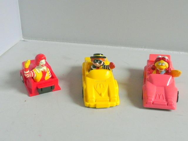 McDonalds 1991 # Connect a car 3stuks, Verzamelen, Poppetjes en Figuurtjes, Ophalen of Verzenden, Zo goed als nieuw