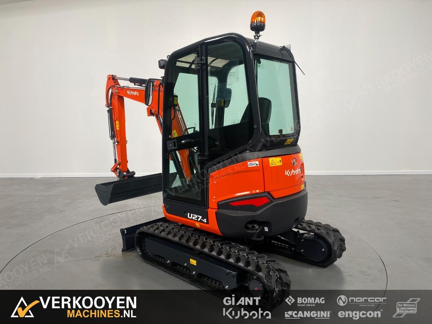 2026 Kubota U27-4 Hi-spec ADV1144, Zakelijke goederen, Machines en Bouw | Kranen en Graafmachines, Graafmachine