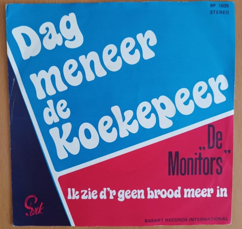 De Monitors - Dag Meneer De Koekepeer, Cd's en Dvd's, Fotohoes, Ophalen of Verzenden, Zo goed als nieuw, Levenslied of Smartlap