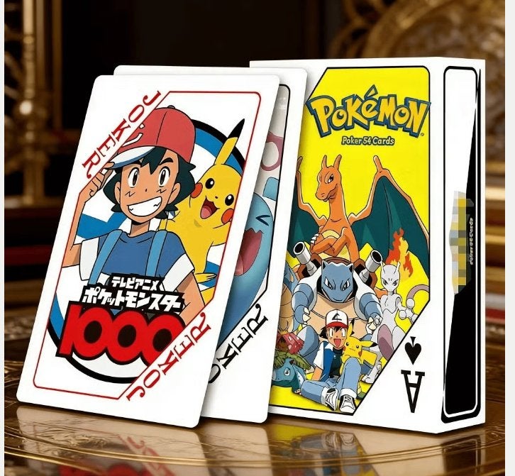 Pokemon speelkaarten / poker set (54 kaarten), Ophalen of Verzenden, Nieuw, Speelkaart(en)