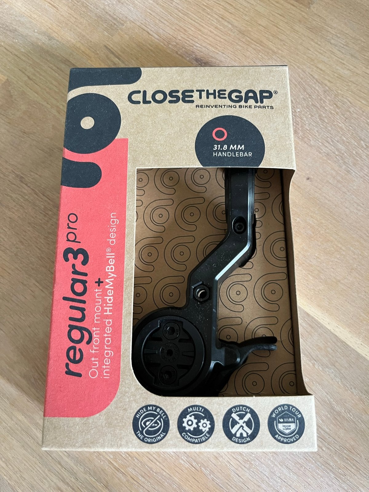 CloseTheGap HideMyBell regular3 pro fietscomputerhouder, Ophalen, Nieuw