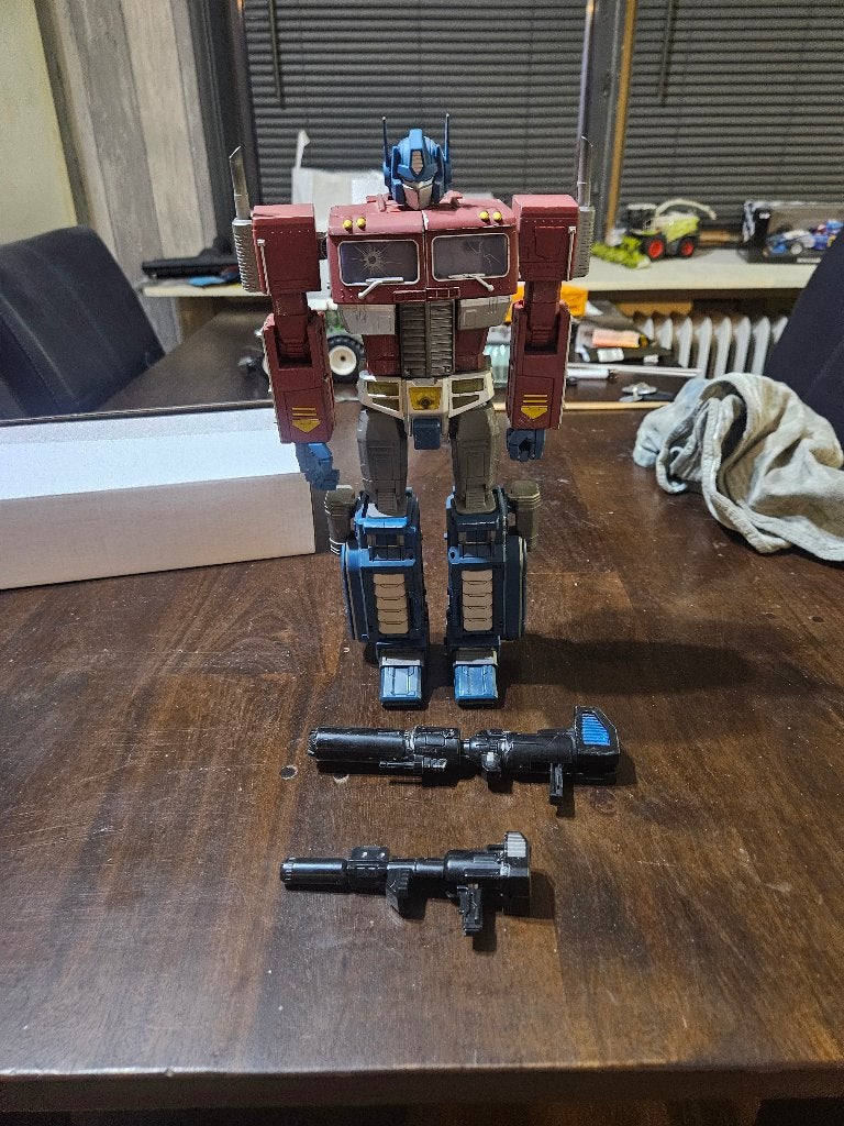 Optimus prime masterpiece, G1, Ophalen of Verzenden, Zo goed als nieuw, Autobots