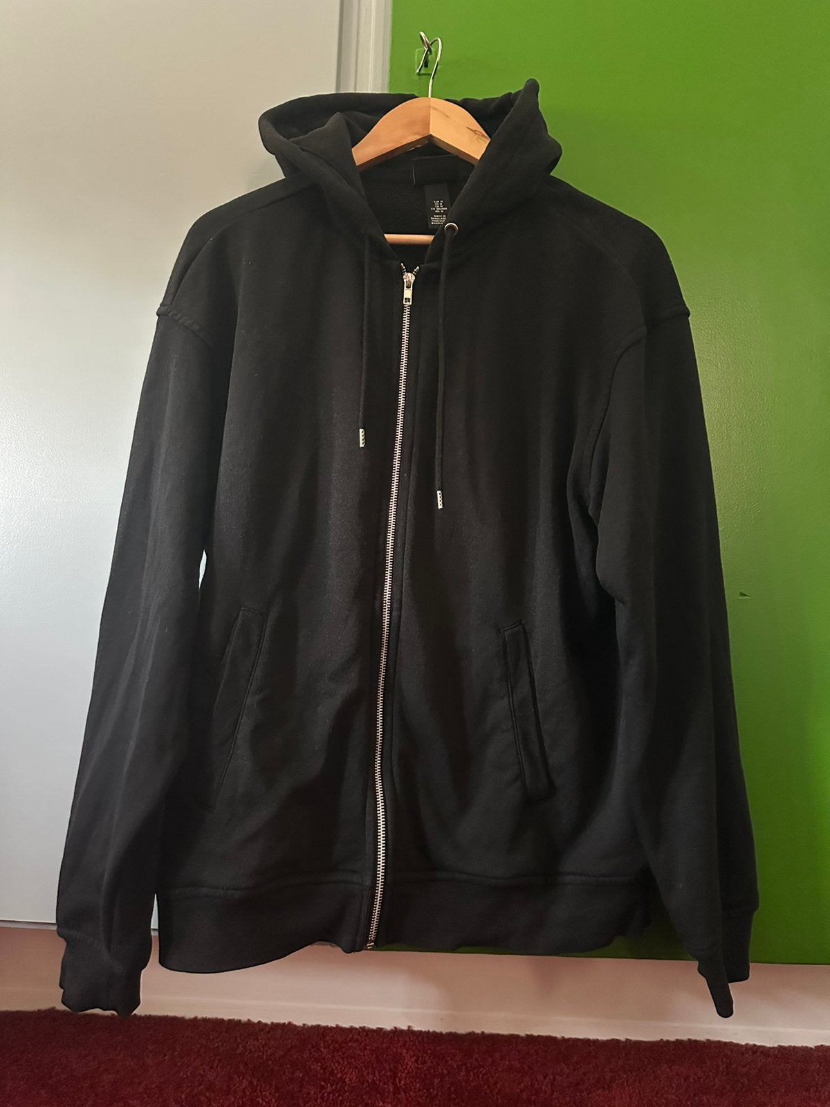 Nieuw Heren vest maat M, Ophalen of Verzenden, Zo goed als nieuw, Zwart