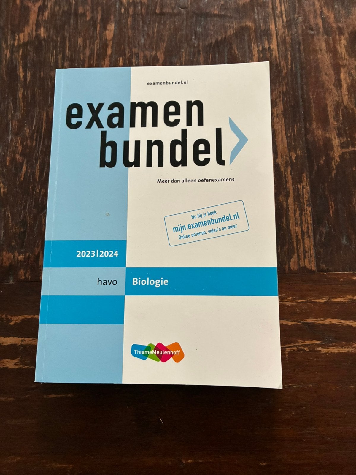 Examenbundel Biologie HAVO, Ophalen of Verzenden, Zo goed als nieuw, HAVO, Biologie