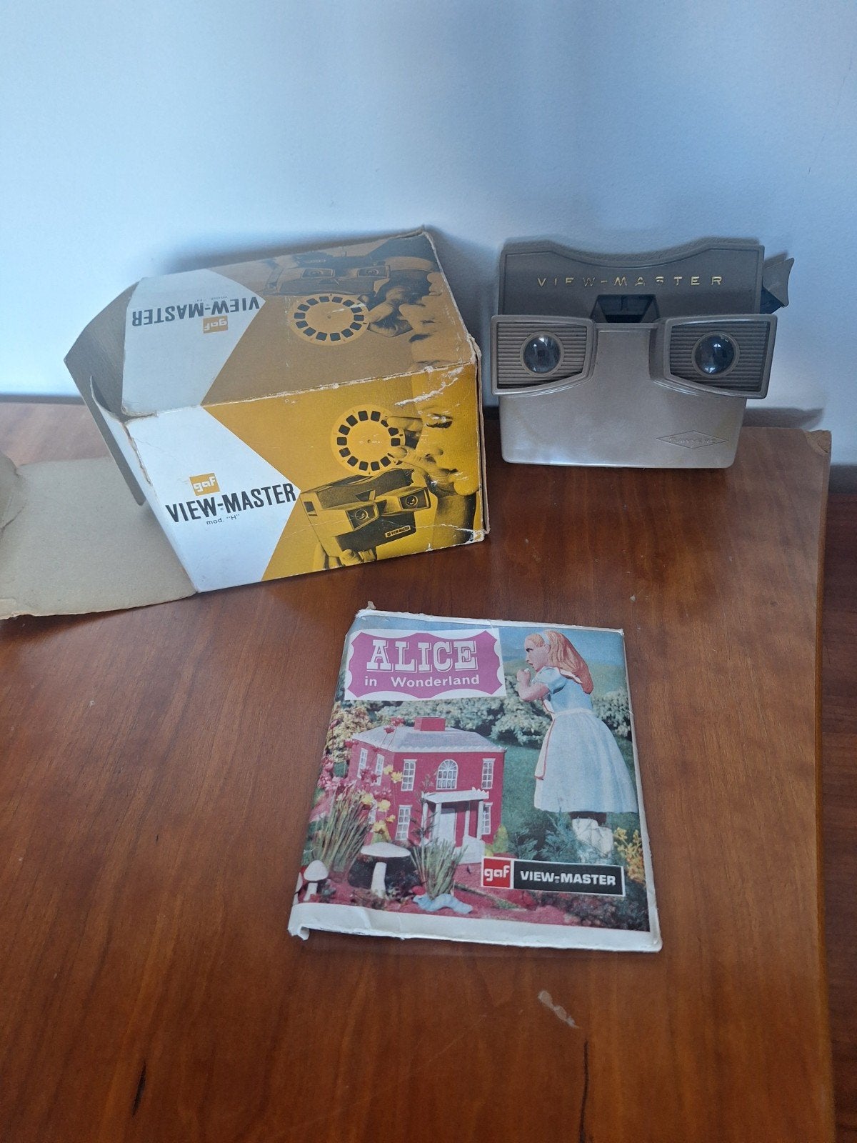 view master met schijfjes Alice in Wonderland, Verzamelen, Ophalen of Verzenden