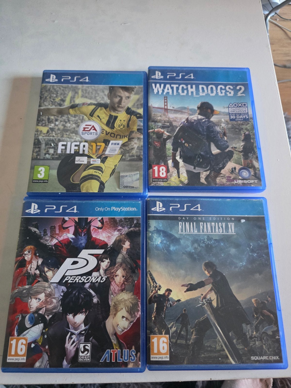 PS4 Games bundel, Gebruikt, Vanaf 18 jaar, Overige genres, 1 speler