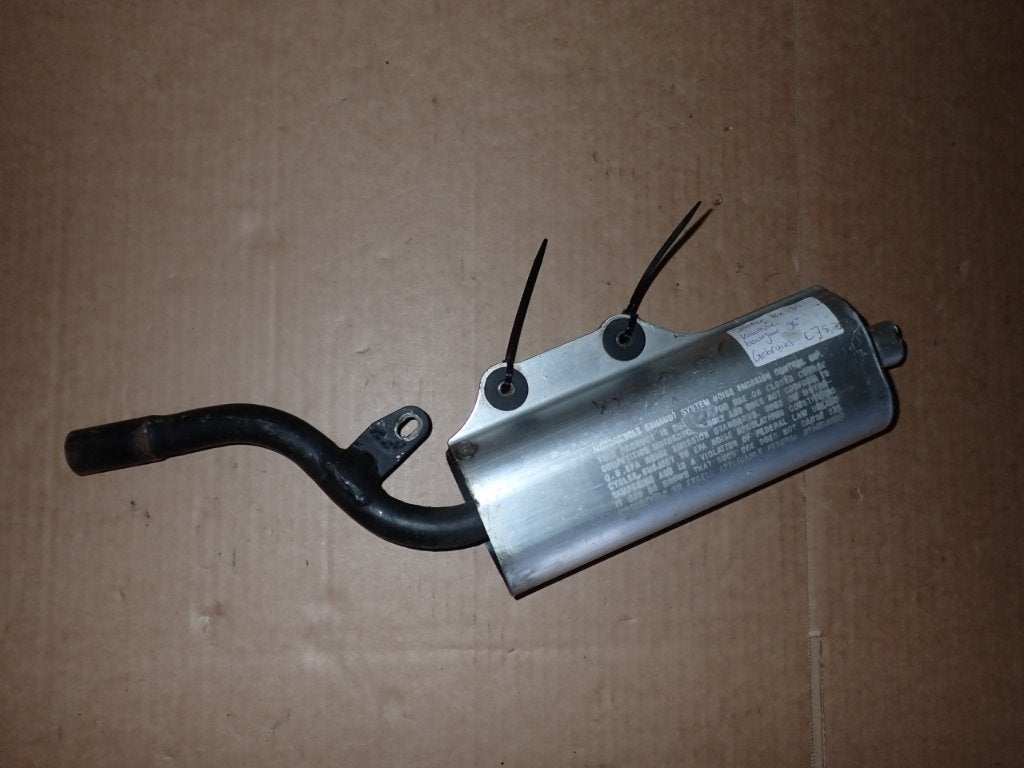 Kawasaki KX80 1996-1997 Uitlaat Demper, Verzenden