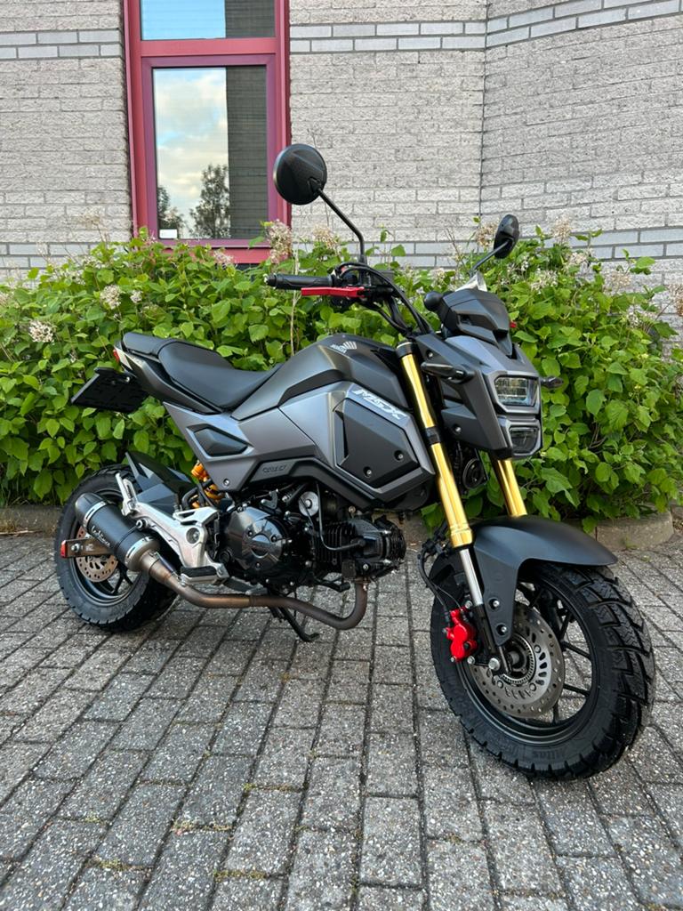 Honda MSX (GROM) 125 ‘17 Camper motor, zuinig, Motoren, Particulier, Toermotor, 11 kW of minder, Handgeschakeld