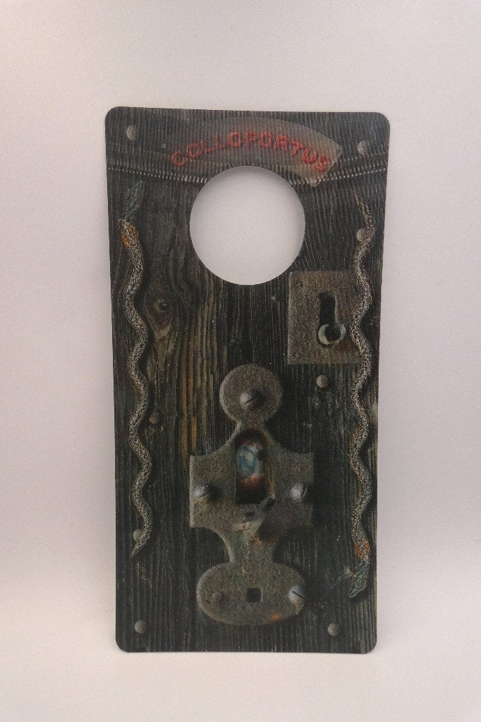 Harry Potter en de Relieken v.d. Dood deurhanger Colloportus, Verzamelen, Gebruiksvoorwerp, Verzenden, Info@deharmonie.nl, Nieuw