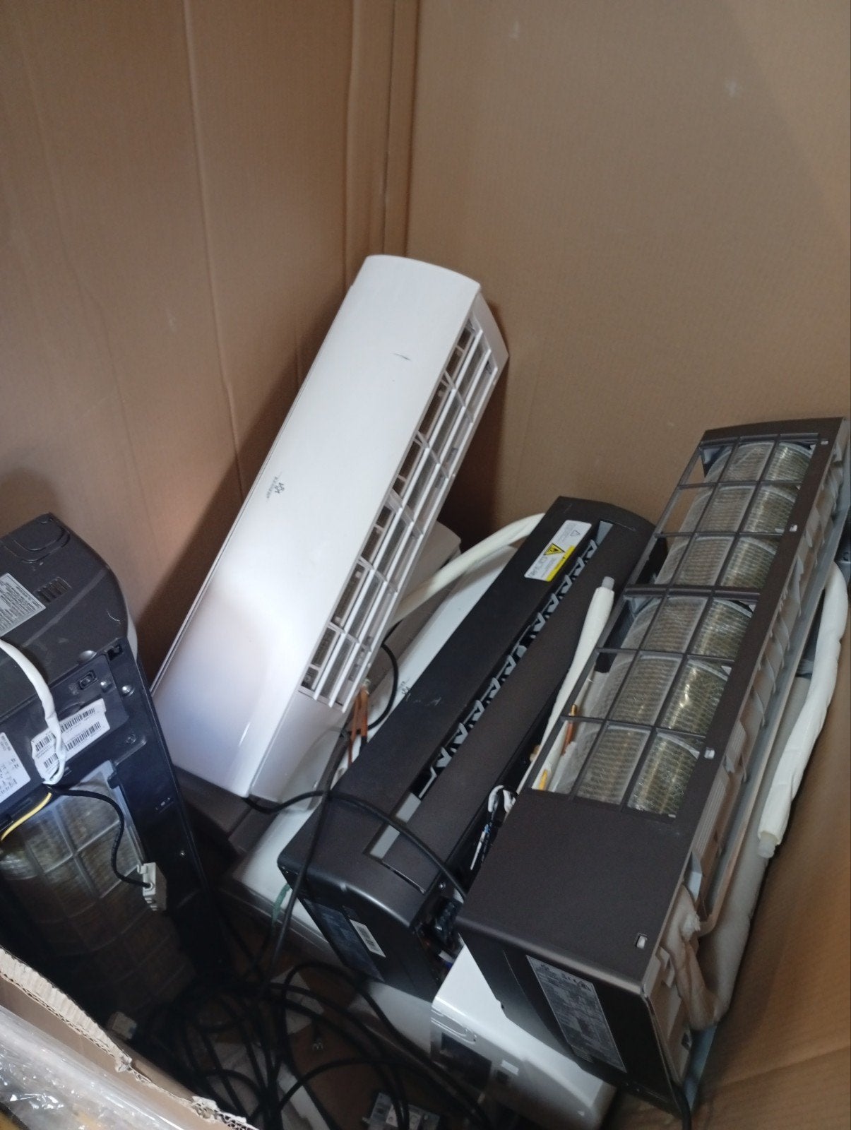 partij airco binnen units., Witgoed en Apparatuur, Airco's, Ophalen, 100 m³ of groter, 3 snelheden of meer