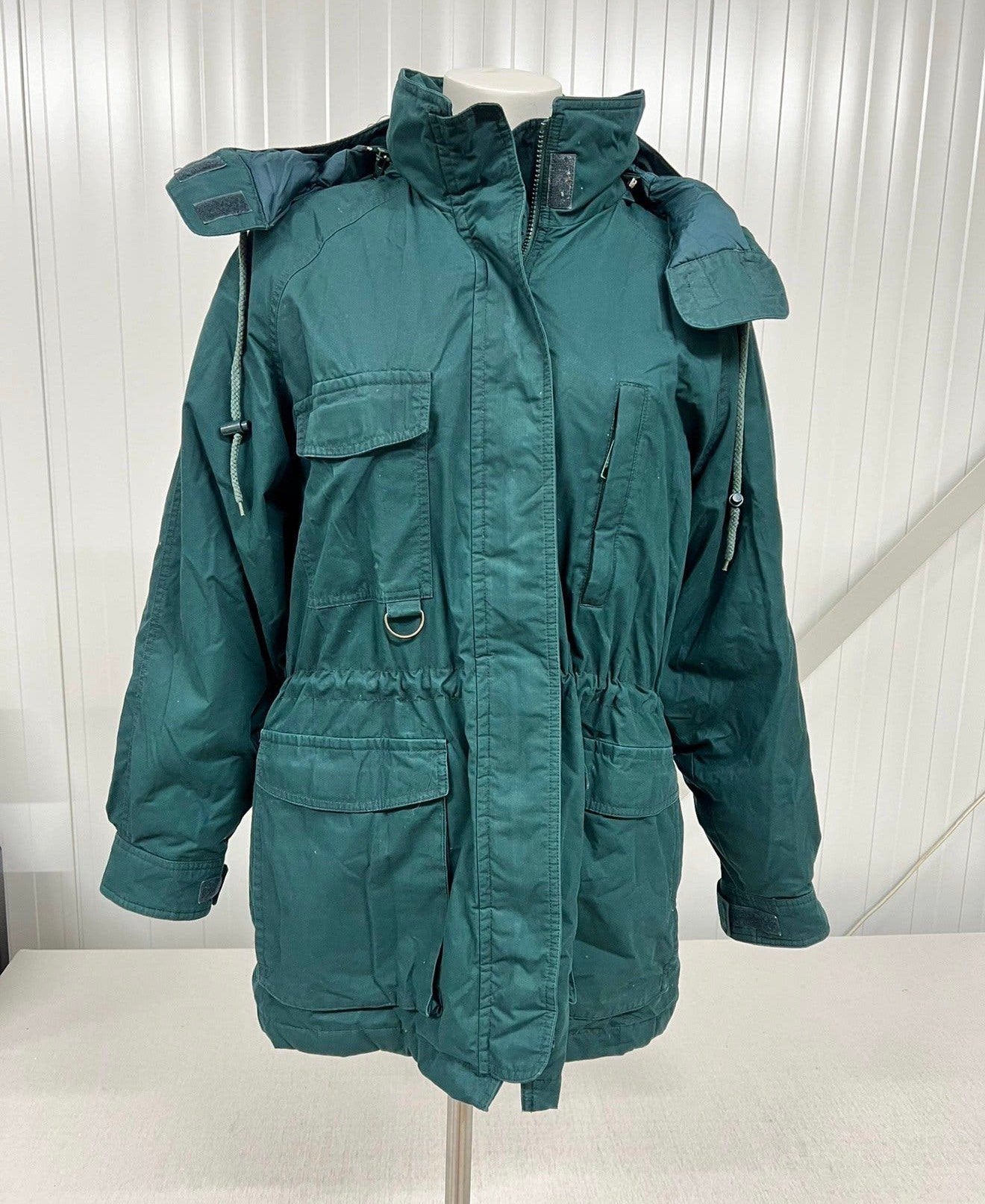 Vintage Parka Jas Eddie Bauer Snowline M dames vrouwen 90’s, Maat 38/40 (M), M, Ophalen of Verzenden, Zo goed als nieuw