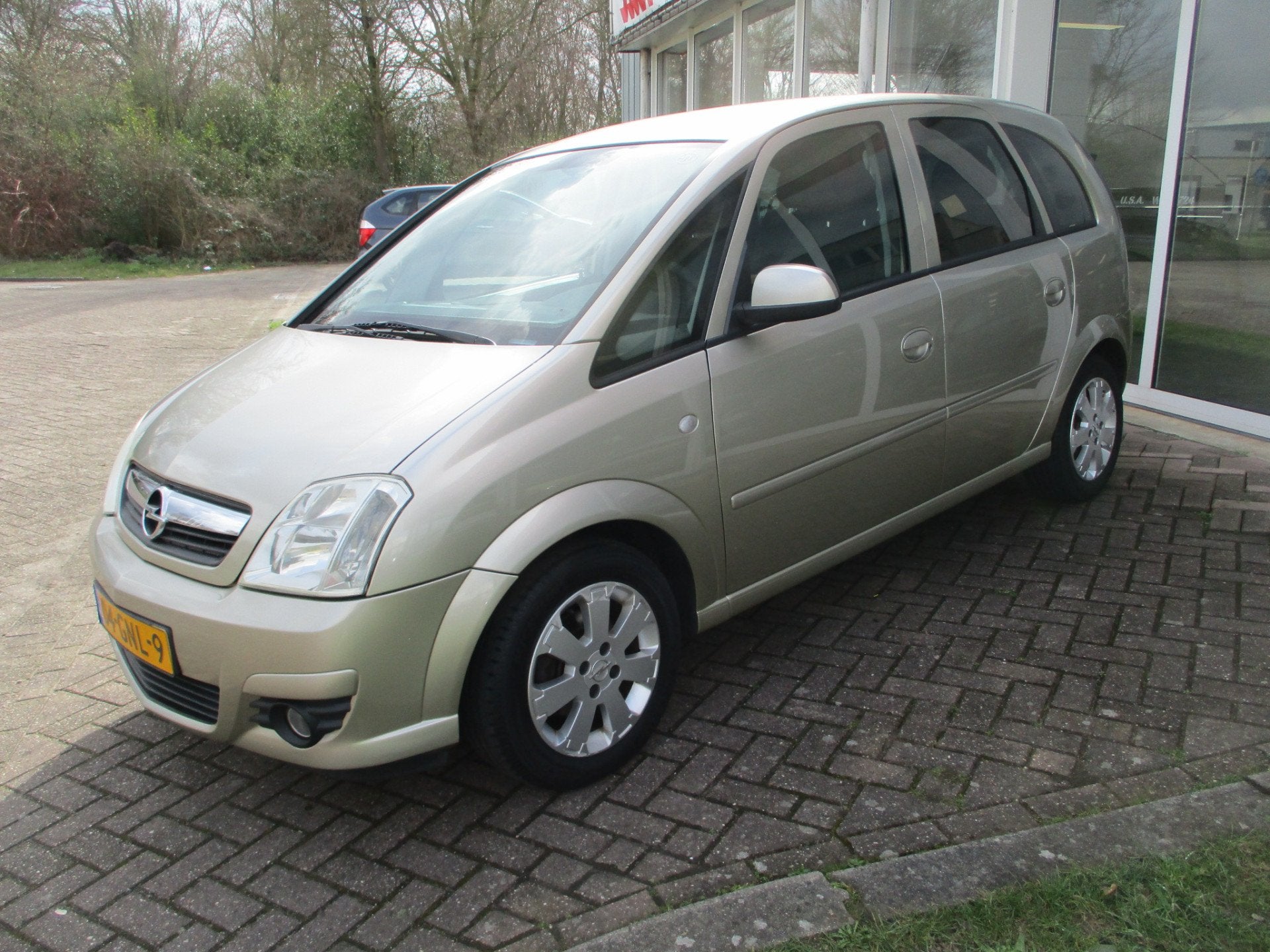 Opel Meriva 1.4-16V Temptation Nette Auto! (bj 2008), Voorwielaandrijving, Stof, Gebruikt, Zwart