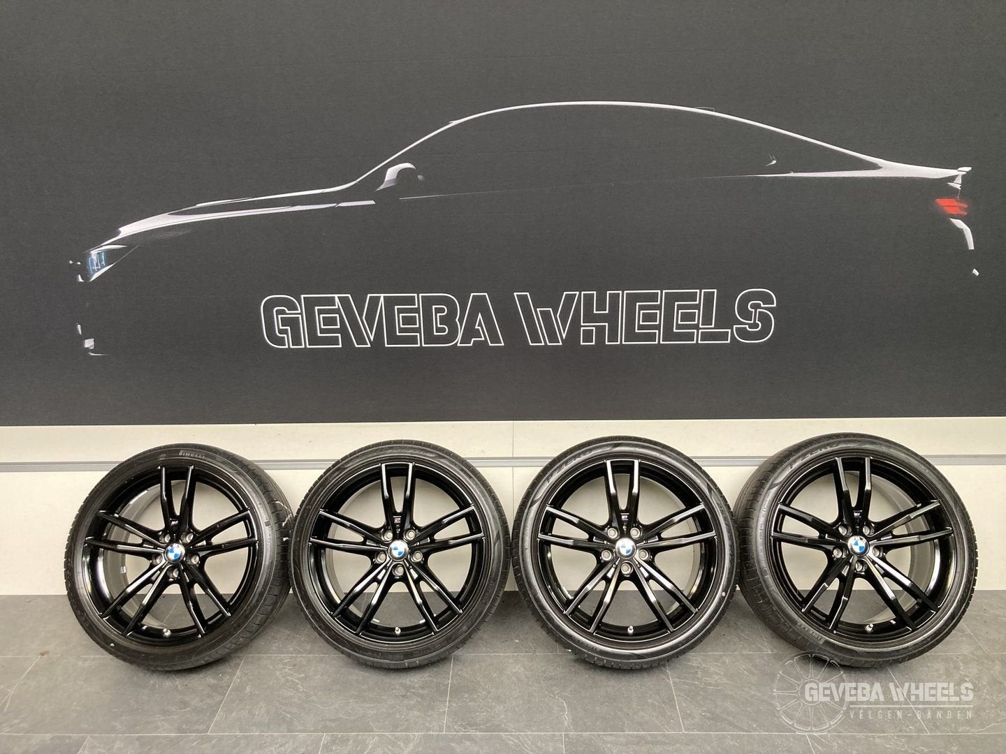 19” originele BMW 3 serie G20 G21 4 G22 G23 velgen + banden, Auto-onderdelen, Banden en Velgen, 19 inch, Gebruikt, -, -