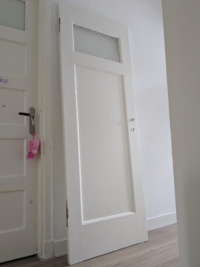 Kastdeur jaren 30, Doe-het-zelf en Verbouw, Deuren en Horren, Ophalen, Gebruikt, Minder dan 80 cm, Binnendeur
