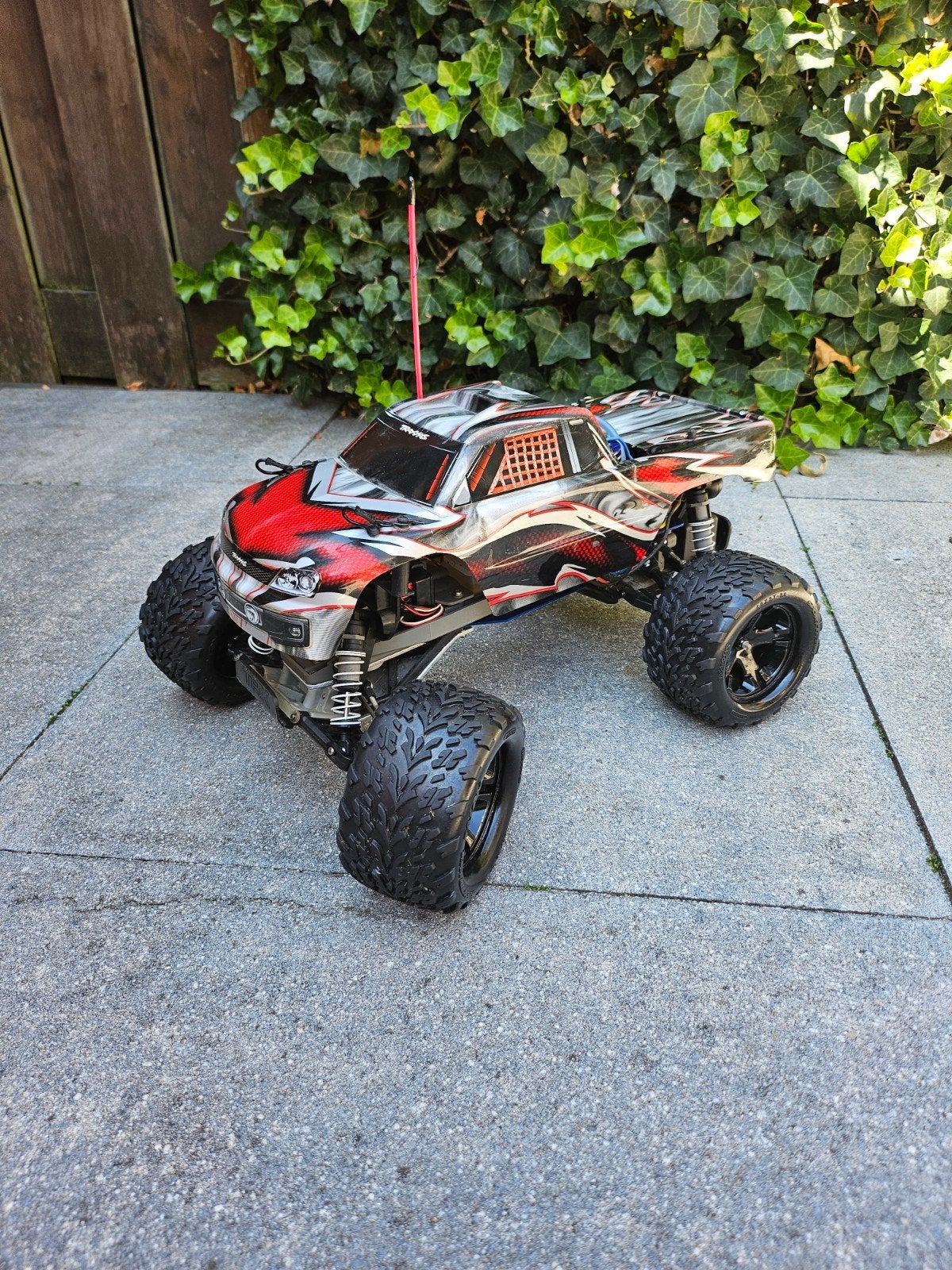 Zeer nette Traxxas Stampede Nitro met elektrische starter, Ophalen, Gebruikt, Auto offroad, Schaal 1:10