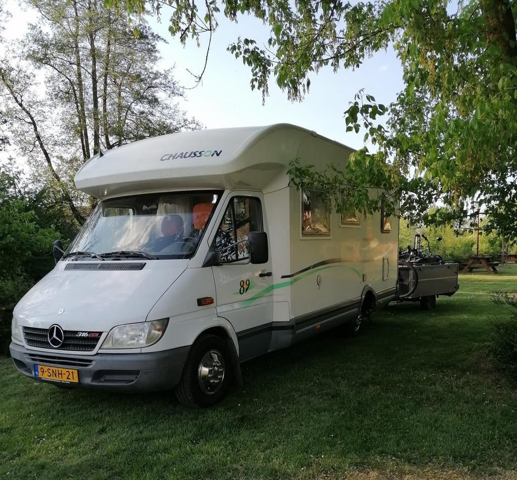 Chausson Odyssee camper te koop, Caravans en Kamperen, Campers, Standaard zit, Alkoof, Chausson, Particulier