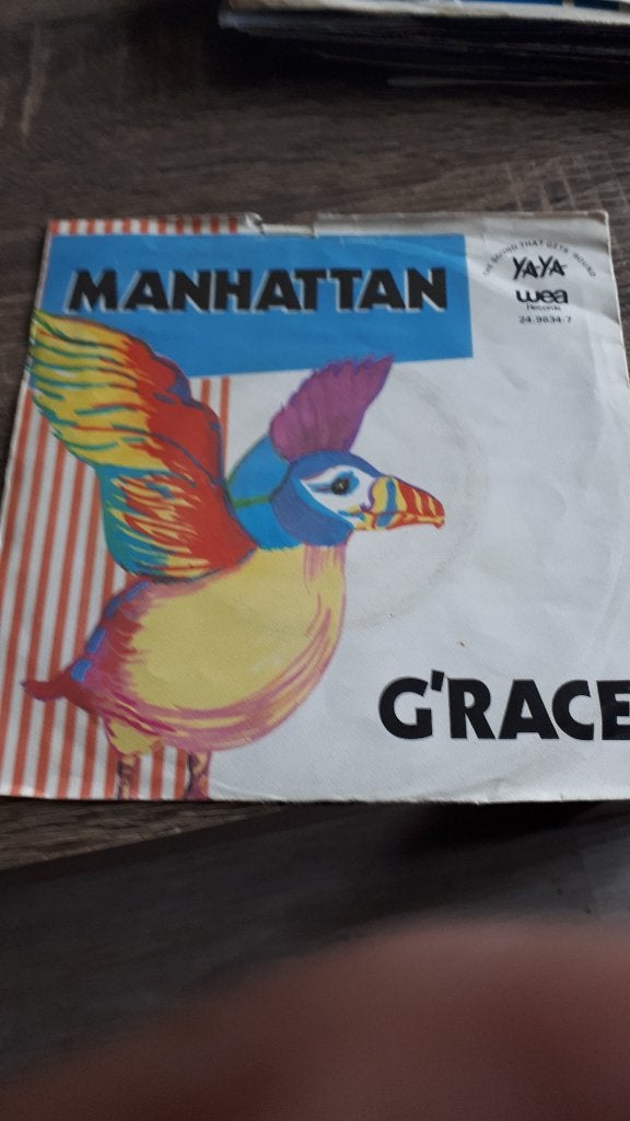 g,race - manhattan  h, Gebruikt, Verzenden, 7 inch, Pop
