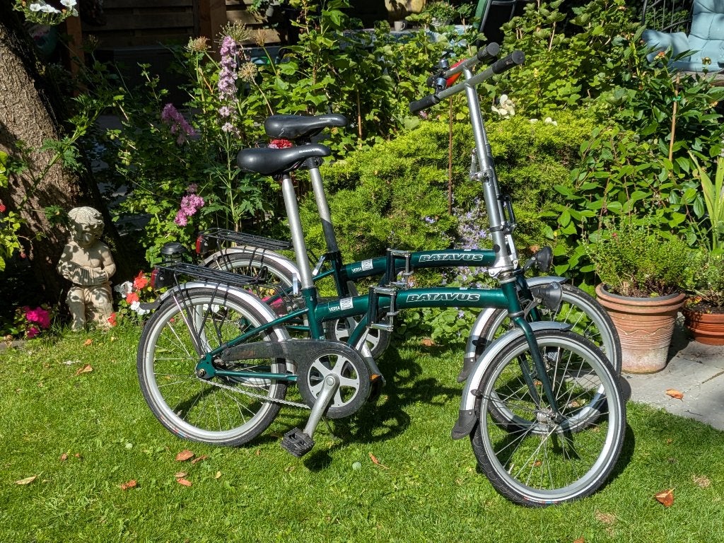 Batavus vouwfietsen € 175,=, Ophalen, Gebruikt, Batavus, Totaal opvouwbaar