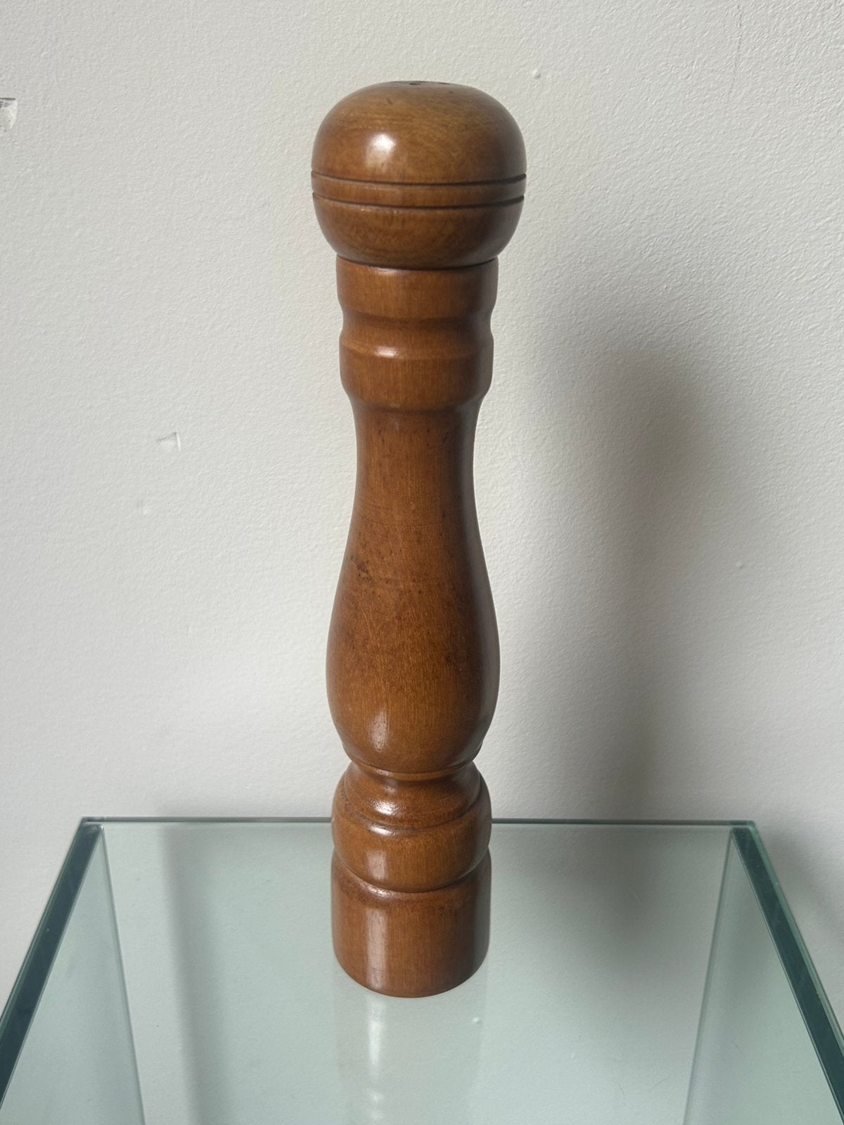 Vintage houten zoutstrooier, Ophalen of Verzenden, Zo goed als nieuw
