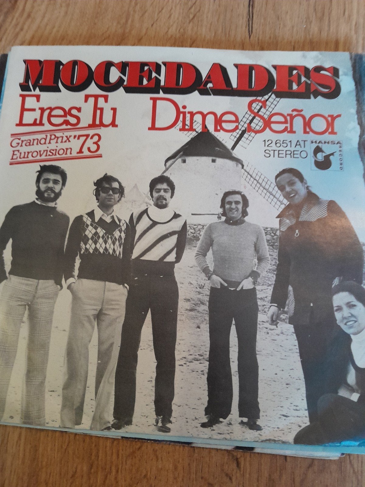 mocedades 7inch eres tu, Ophalen of Verzenden, Zo goed als nieuw, Pop