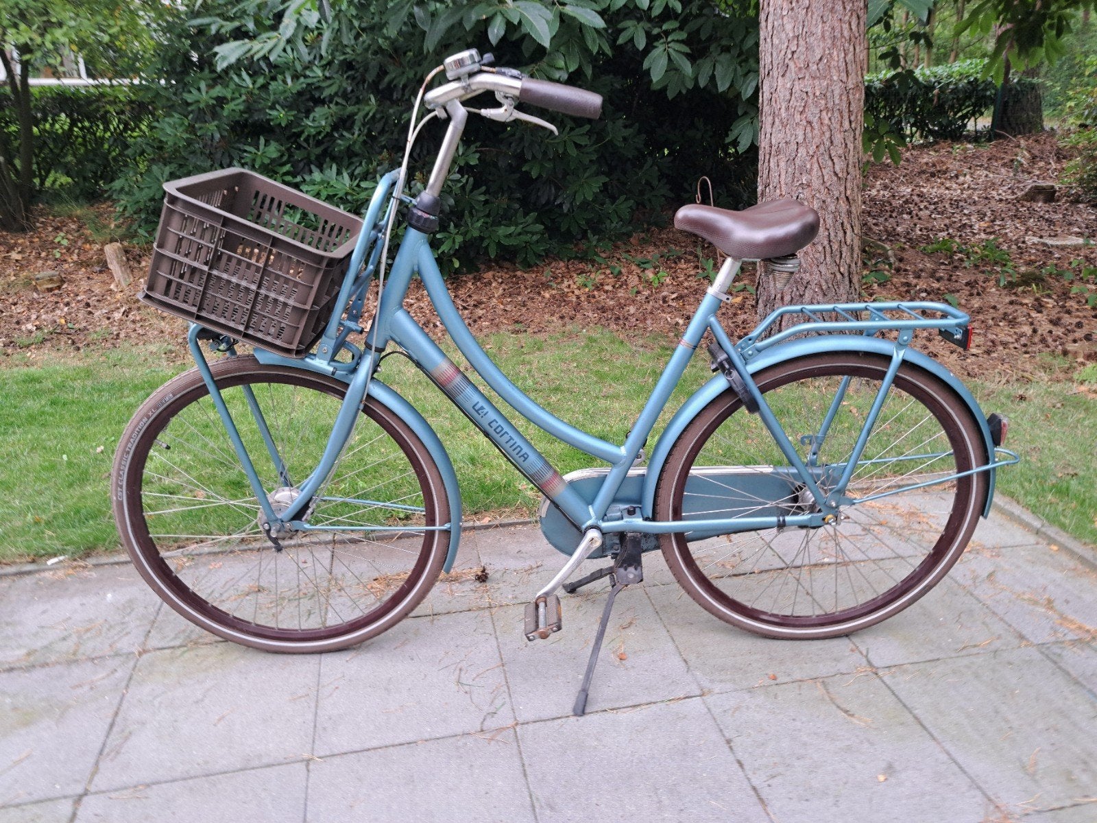 Cortina u4 damesfiets, 56 cm of meer, Ophalen, Zo goed als nieuw, Handrem