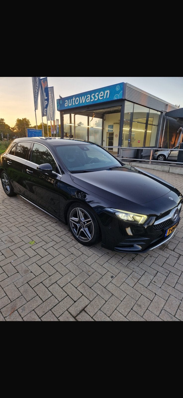 Mercedes-Benz A-Klasse A 200 163pk 7G-DCT 2019 Zwart, Zwart, 4 cilinders, Particulier, 1600 kg