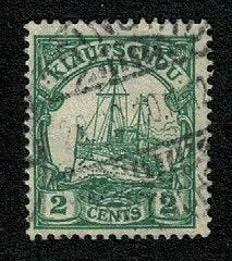Kiautschou : Duitse kolonie in China - Kaiseryacht - 1905-19, Postzegels en Munten, Ophalen of Verzenden, Duitse Keizerrijk, Gestempeld