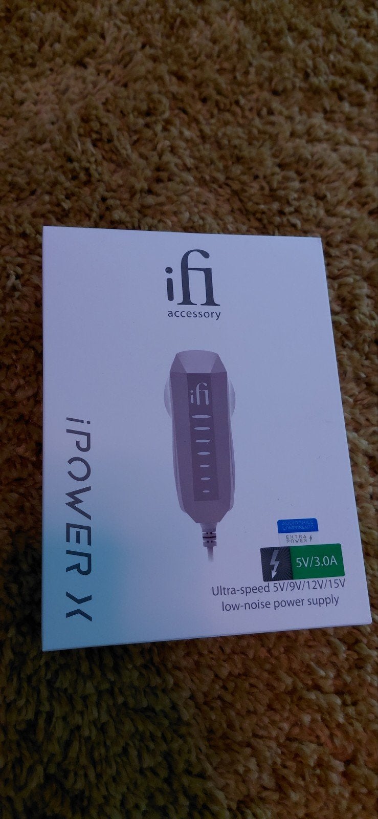 iFi iPOWER X Ultra-low noise DC-adapter 5V 3A, Ophalen of Verzenden, Nieuw