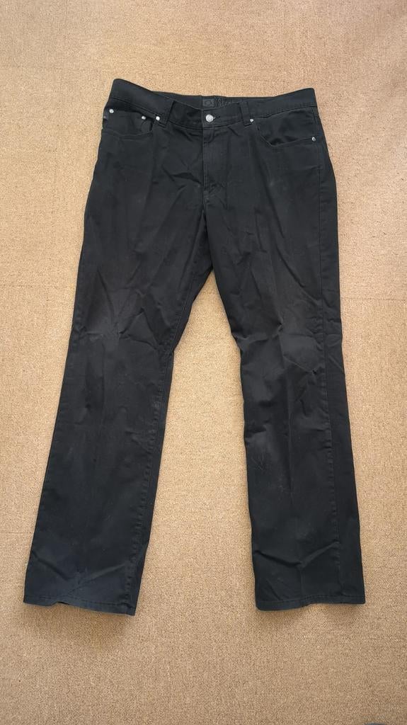 C&A Canda Stretch Zwarte Broek Heren Maat 38W/32L, Kleding | Heren, Zwart, Overige maten, Ophalen of Verzenden, Zo goed als nieuw