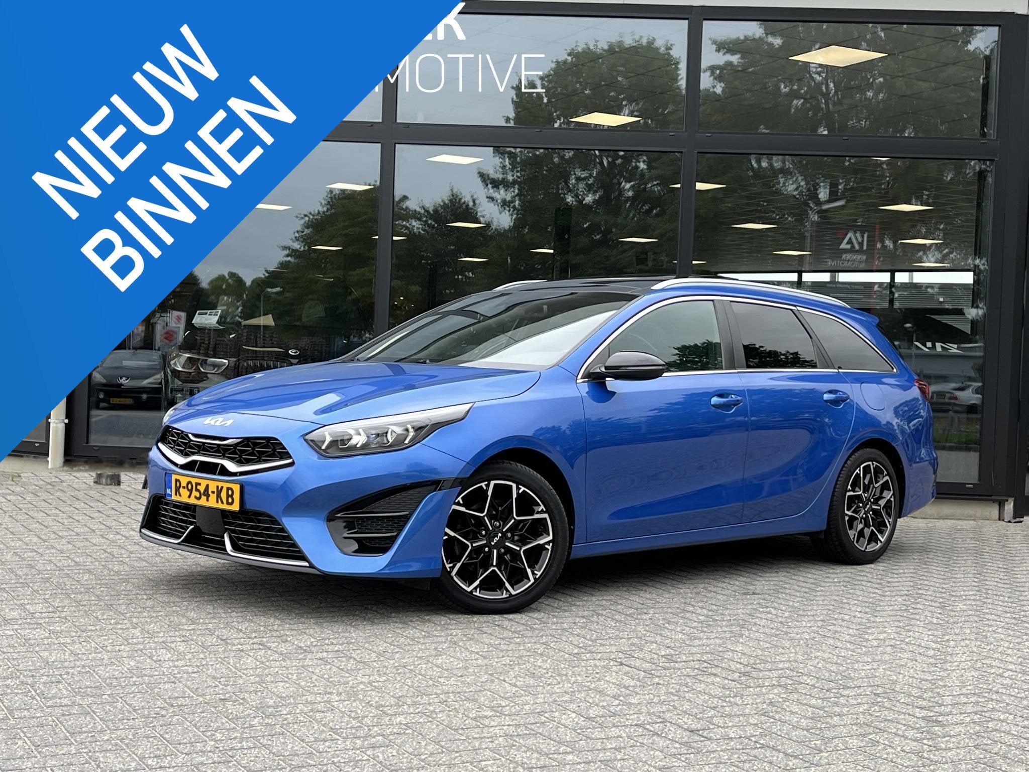 Kia Ceed Sportswagon 1.0 T-GDi GT-Line, Auto's, Voorwielaandrijving, Gebruikt, Met garantie (alle), Blauw