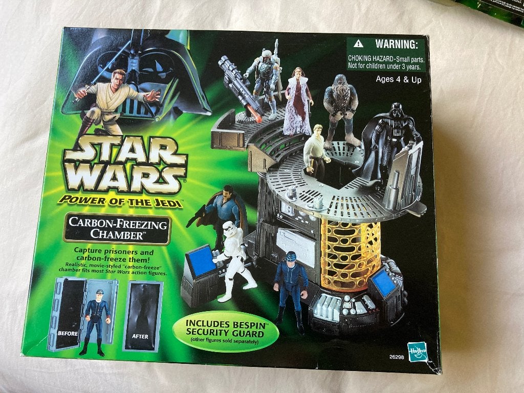 Star Wars POTJ carbon-freezing chamber compleet!, Ophalen of Verzenden, Zo goed als nieuw, Actiefiguurtje