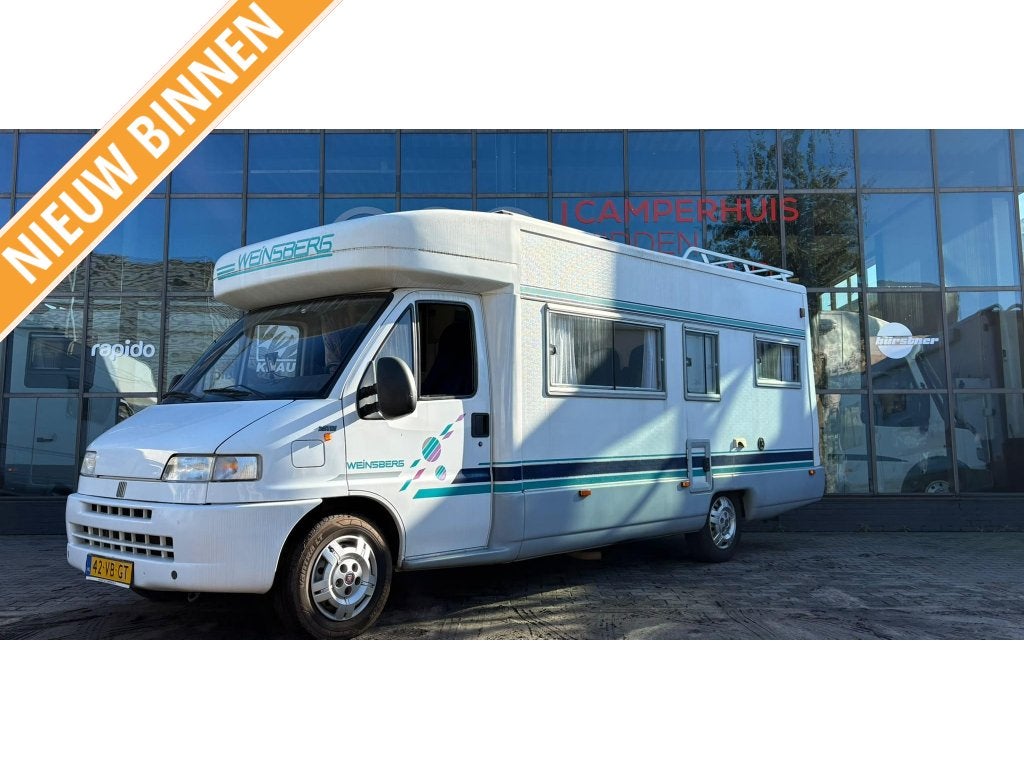 Weinsberg Imperiale 660 M FaceToFace,Vastbed,Luifel, Raamblindering, Ringverwarming, Fiat, 6 tot 7 meter