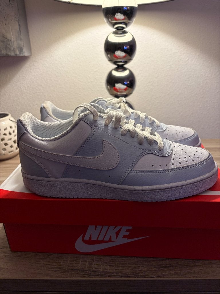 Sneakers Nike Lichtblauw met Wit, Wit, Nike, Ophalen of Verzenden, Sneakers of Gympen